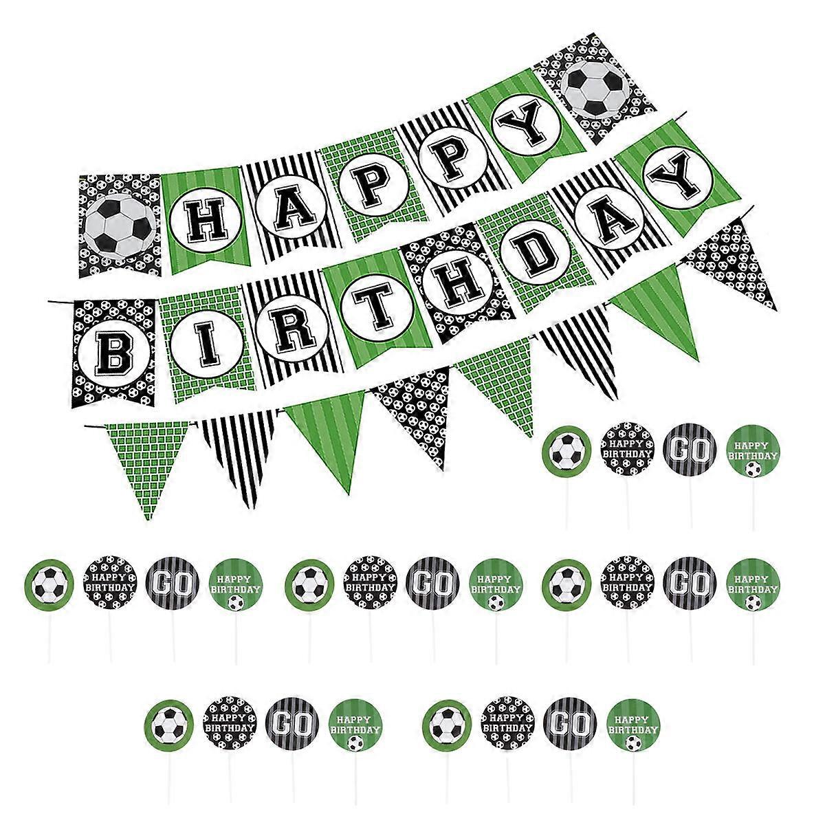 Festival Pennants Children's Party Decoration Paper Material Birthday Party 1 Set