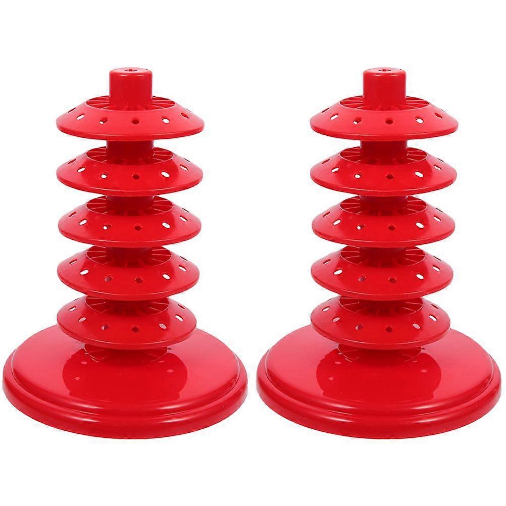 2Pcs Adjustable Lollipop Stand Delicate Lollipop Rack Desktop Lollipop Holder Display Accessory