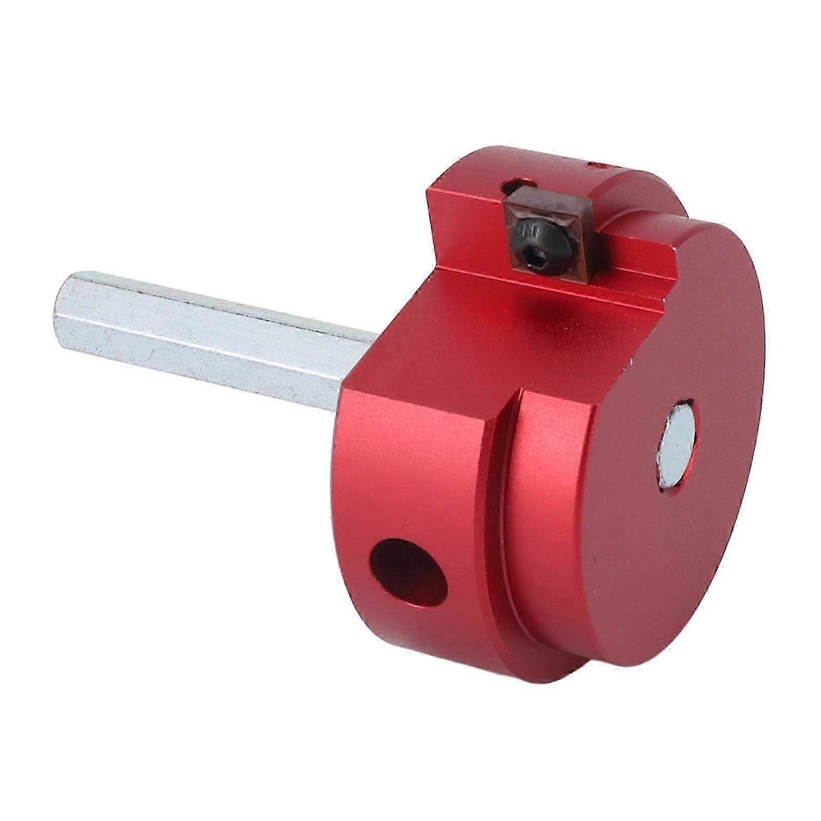 PVC Pipe Reamer Kit - Aluminum Alloy Pipe Fitting Reamer for 2-Inch PVC Socket Saver, Ideal for Water, Drain & Vent Lines