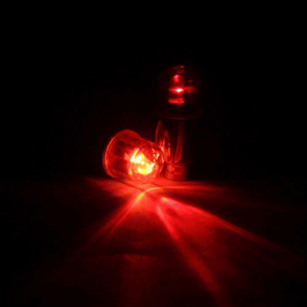 4pcs bicycle air nozzle light-red light