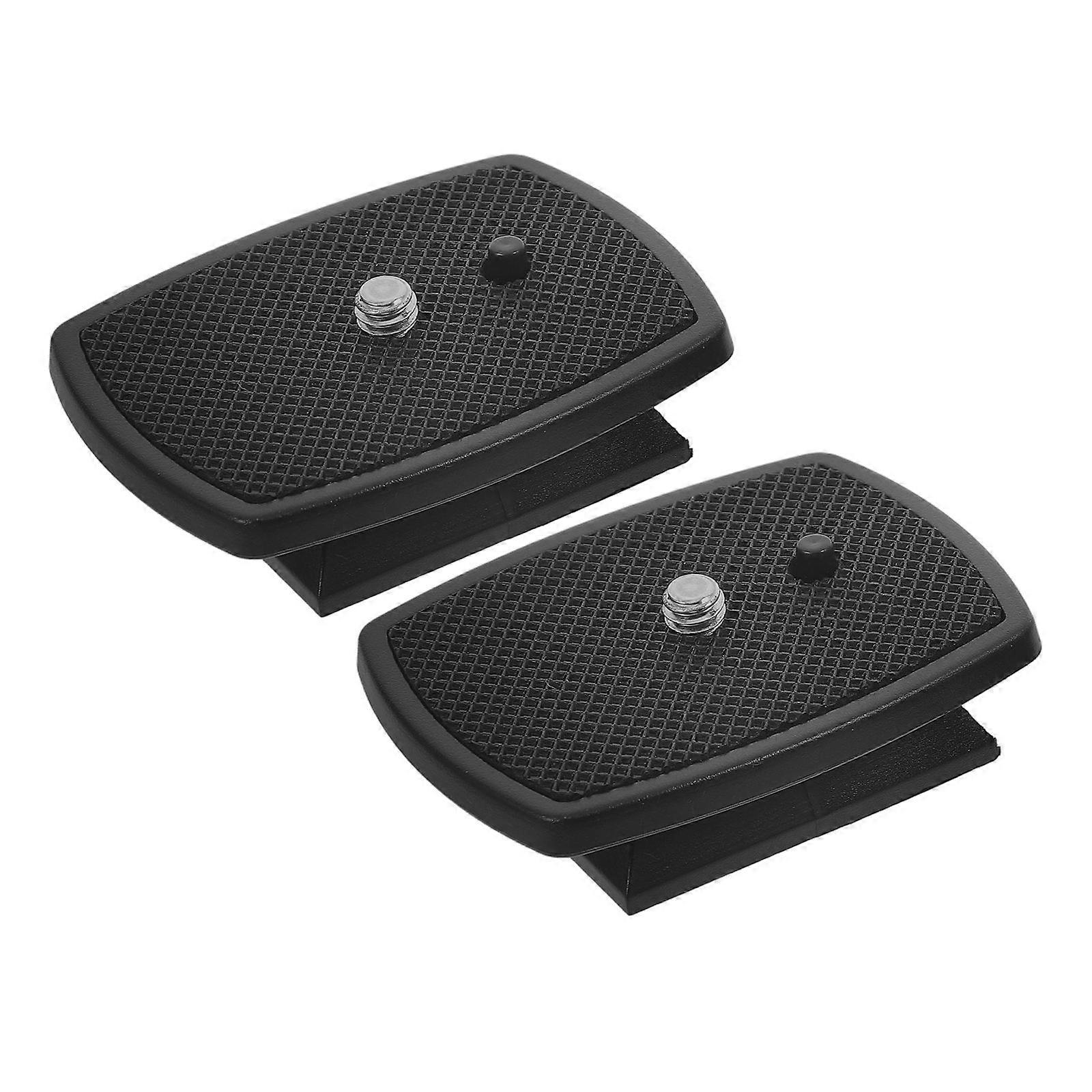 Quick Release Camera Tripod Plate Durable Mounting Accessory Compatible with Sony & Cameras