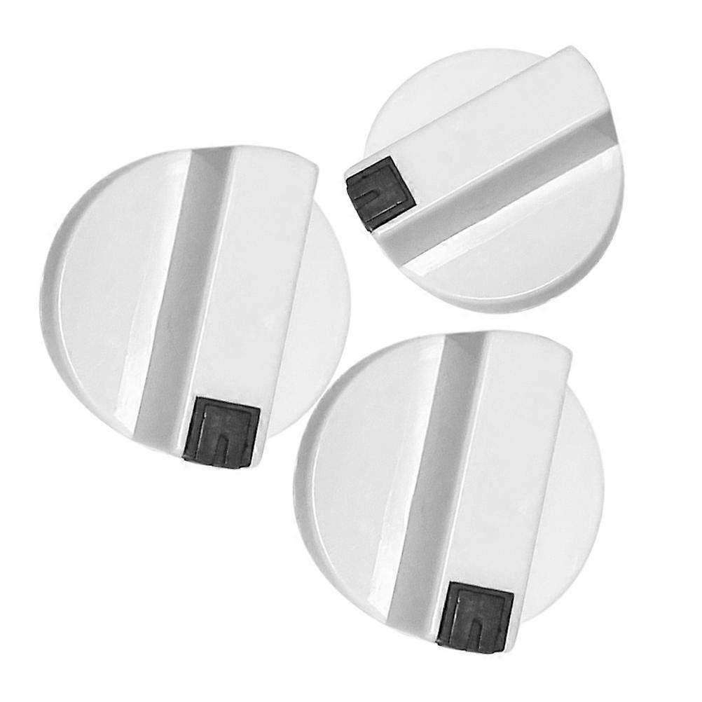 Valve Control Knob Mode Switching Heating Cooling Bathroom Plastic 3Pcs