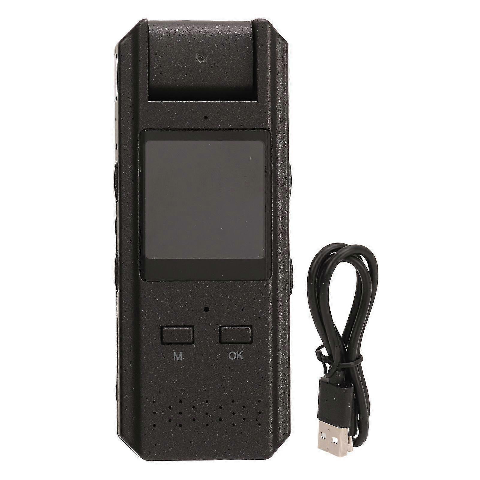 Video Camera, Body Camera, 4k Hd, Night Vision, Rotatable Lens