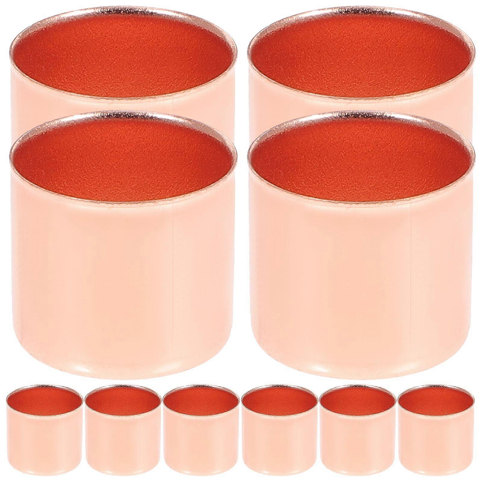 10pcs Candle Cup Candle Drip Protector Candle Container Empty Candle Cup Supply