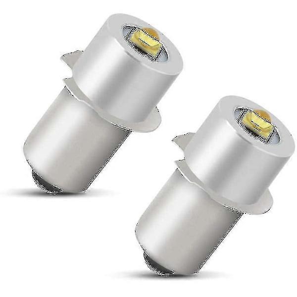 P13.5s LED Flashlight Bulb High Power Upgrade LED Lamp Replacement Conversion Kit Pack of 2