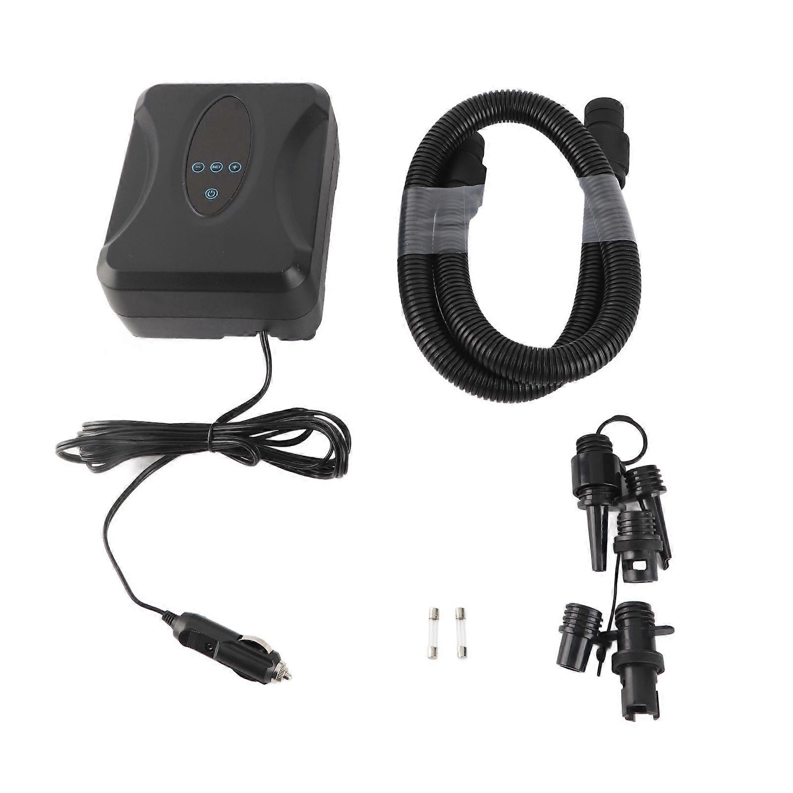 Electric Air Pump 12V 20PSI Inflation Portable Paddle Board Pump for Inflatable Kayaks and Boats