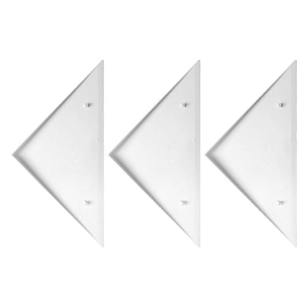 3Pcs Durable Triangle Foosball Table Corner Protectors Table Corner Guards for Replace