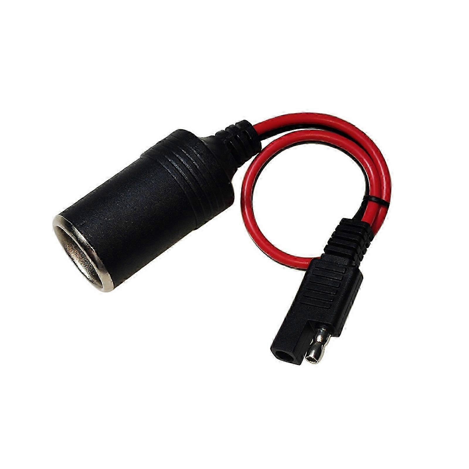 2025 Durability SAE Cigarettes Lighter Plugs Socket Adapter SAE to Car Cigarettes Lighter Adapter with Safety Protections