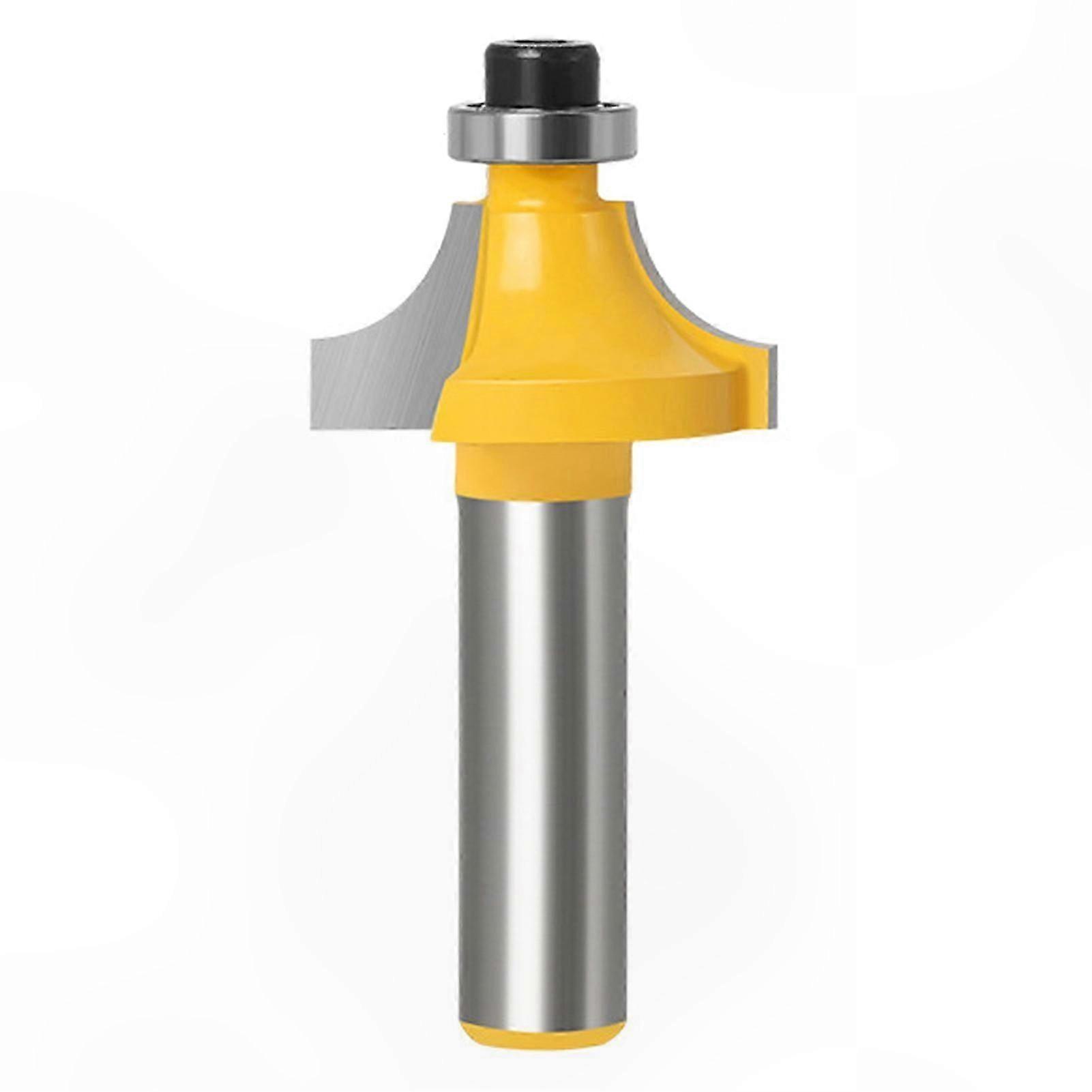 Anti-Kickback Router Bit with R Corner Design for Edge Milling and Crafting Projects