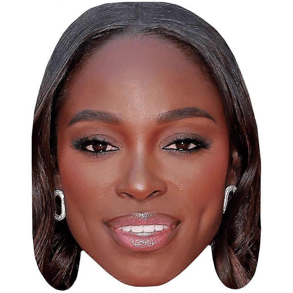 Sloane Stephens (Smile) Celebrity Mask, Flat Card Face