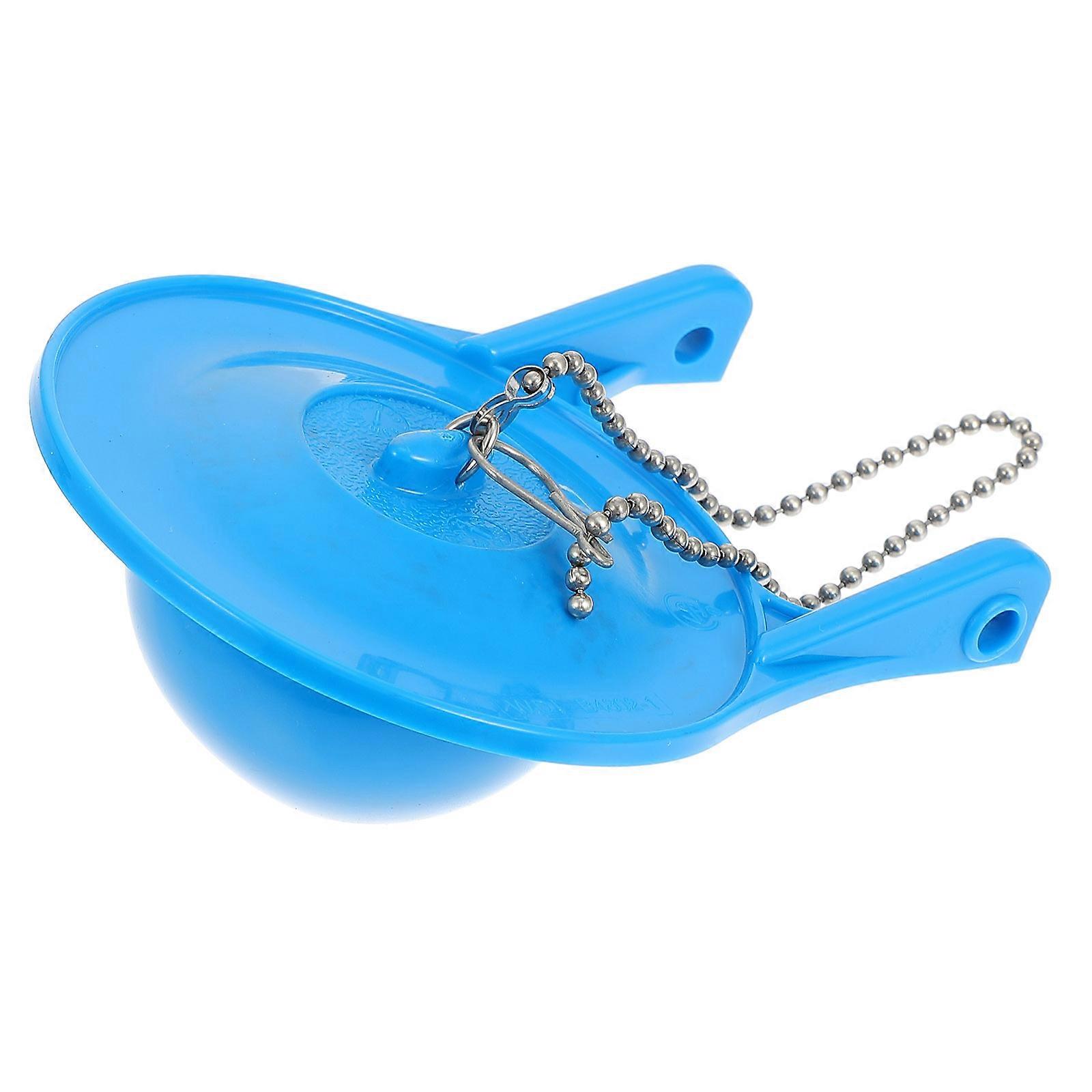 Durable PVC Toilet Flapper with Premium Seal for Water Tank Leak Prevention Blue