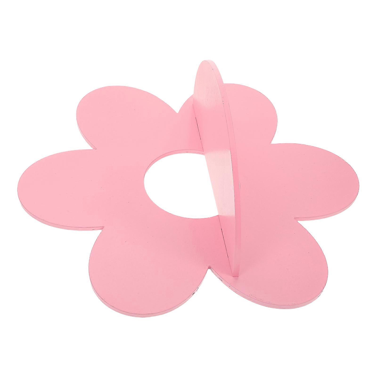 Flower Shaped Wall Shelf Decorative Storage Rack for Books, Plants, Crystals – Sturdy Floating Organizer for Nursery, Bedroom, Living Room – Space