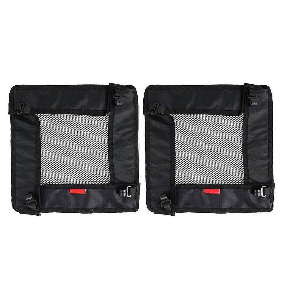 Mesh Hanging Storage Bags for Outdoor Camping & Picnics – Durable Organizer for Folding Tables, Holds Essentials & Small Items