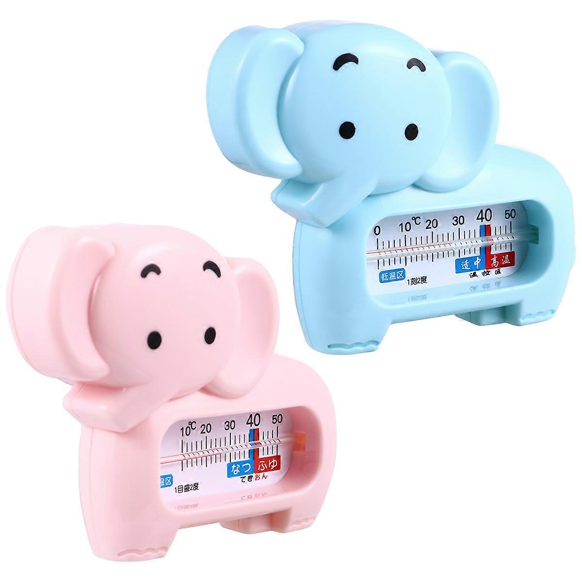 2pcs Bath Thermometers Quick & Accurate Water Temperature Measurement, Durable and Safe Design for Newborns