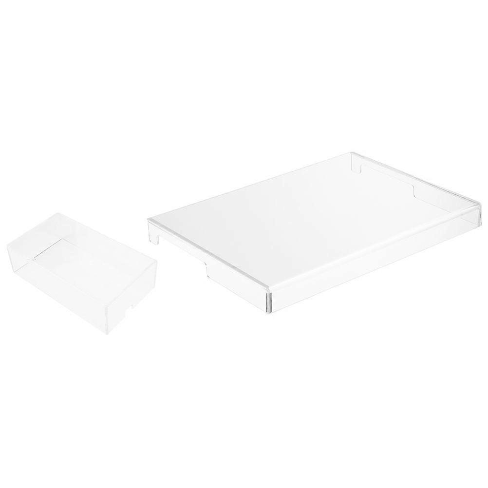 Acrylic Keyboard Protective Cover Transparent Waterproof Dust Cover for Laptop Desktop Keyboards 1