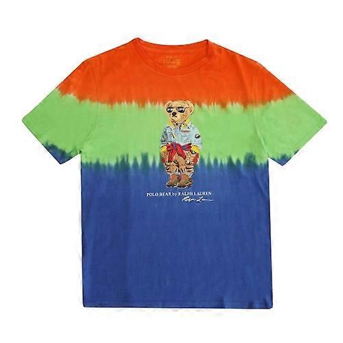 Ralph Lauren Jungen Polo Bear Tie Dye Jersey-T-Shirt