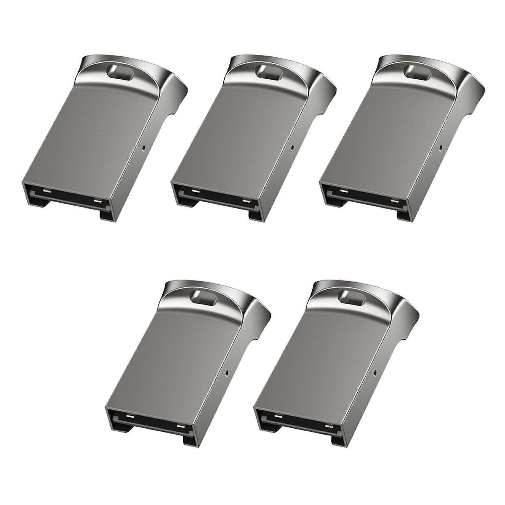 5X Mini TF Card Reader USB Computer Card Reader TF Card Memory Reader Adapter with LED Indicator for