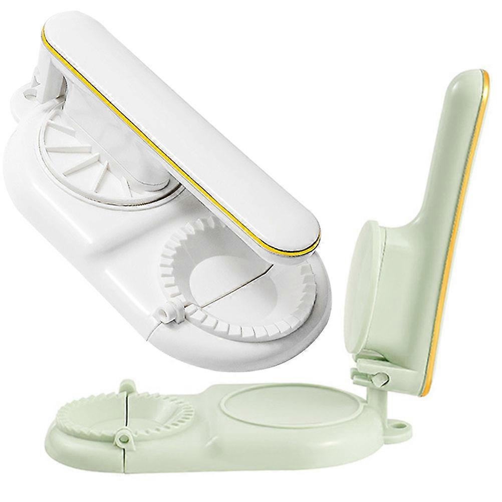 2 in 1 Dumpling Maker with Assorted Color for DIY PP Material Secure Handles Ergonomic Design Fits Various Sizes