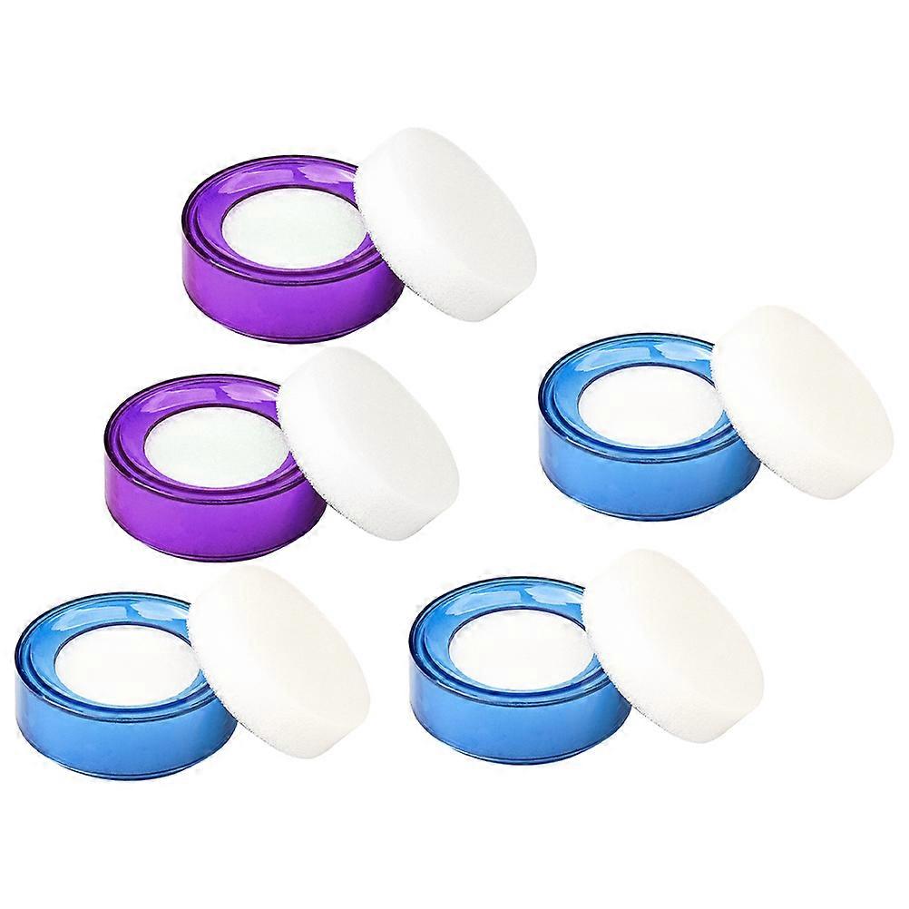 Fingertip Moistener for Bank Tellers, Sponge Material, Easy to Use