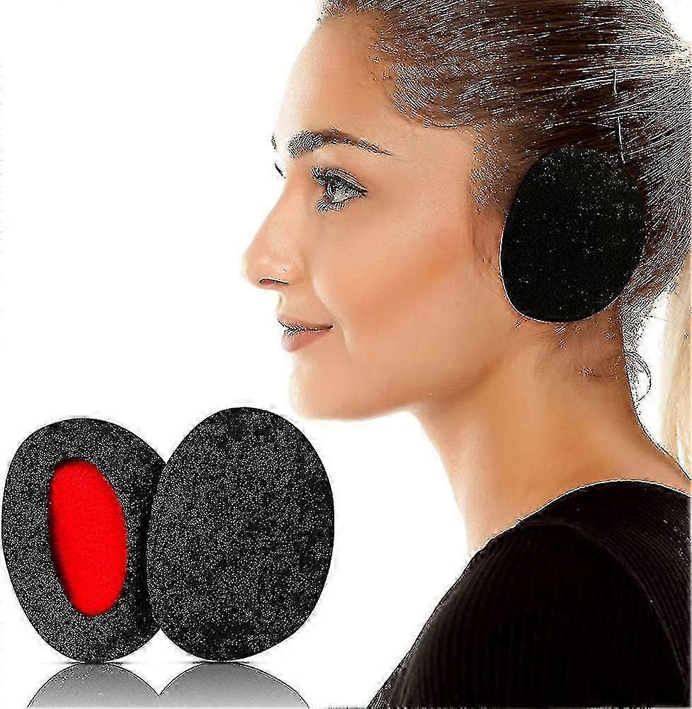 Bandless ear muffs for sleeping, cozy winter warmth