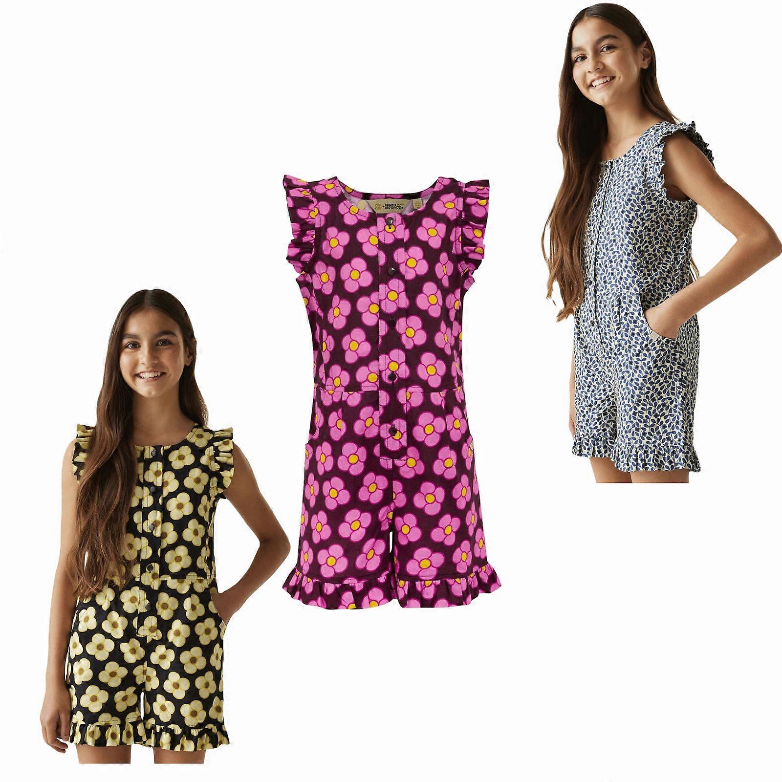 Regatta 儿童 Orla Kiely 连体衣连衣裙