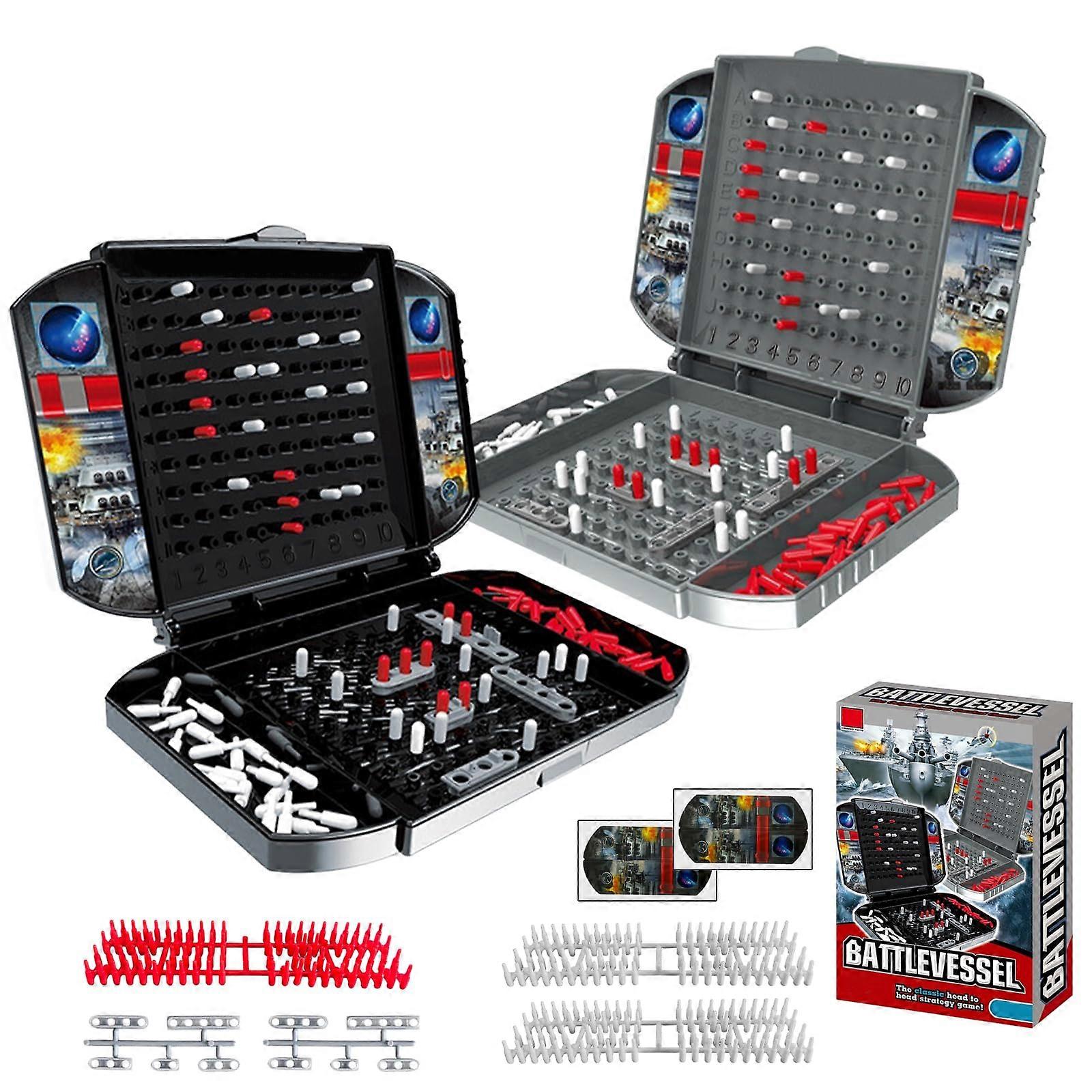 Sea Battle Game, Ships Sinking Classic Board Game, Battleship Game, Ships Sinking Board Game, Strategy Sea Battle Toy for Children from 4 Years