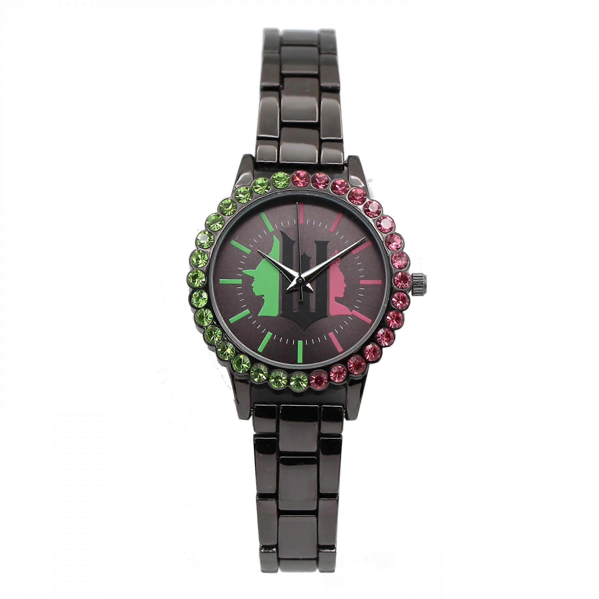 Wicked Elphaba and Glinda Analog Watch with Metal Band