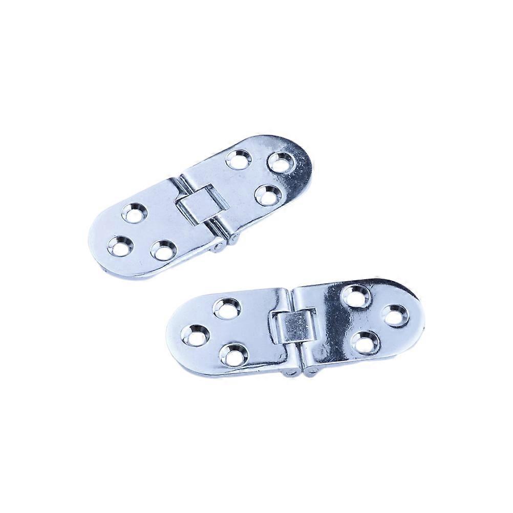 كتم المفصلي 2 قطعة سميكة سبائك الفضة المفصلي 78 مم فتحة تحمل لاستخدام النادي عملية سلسة تحسين المنزل