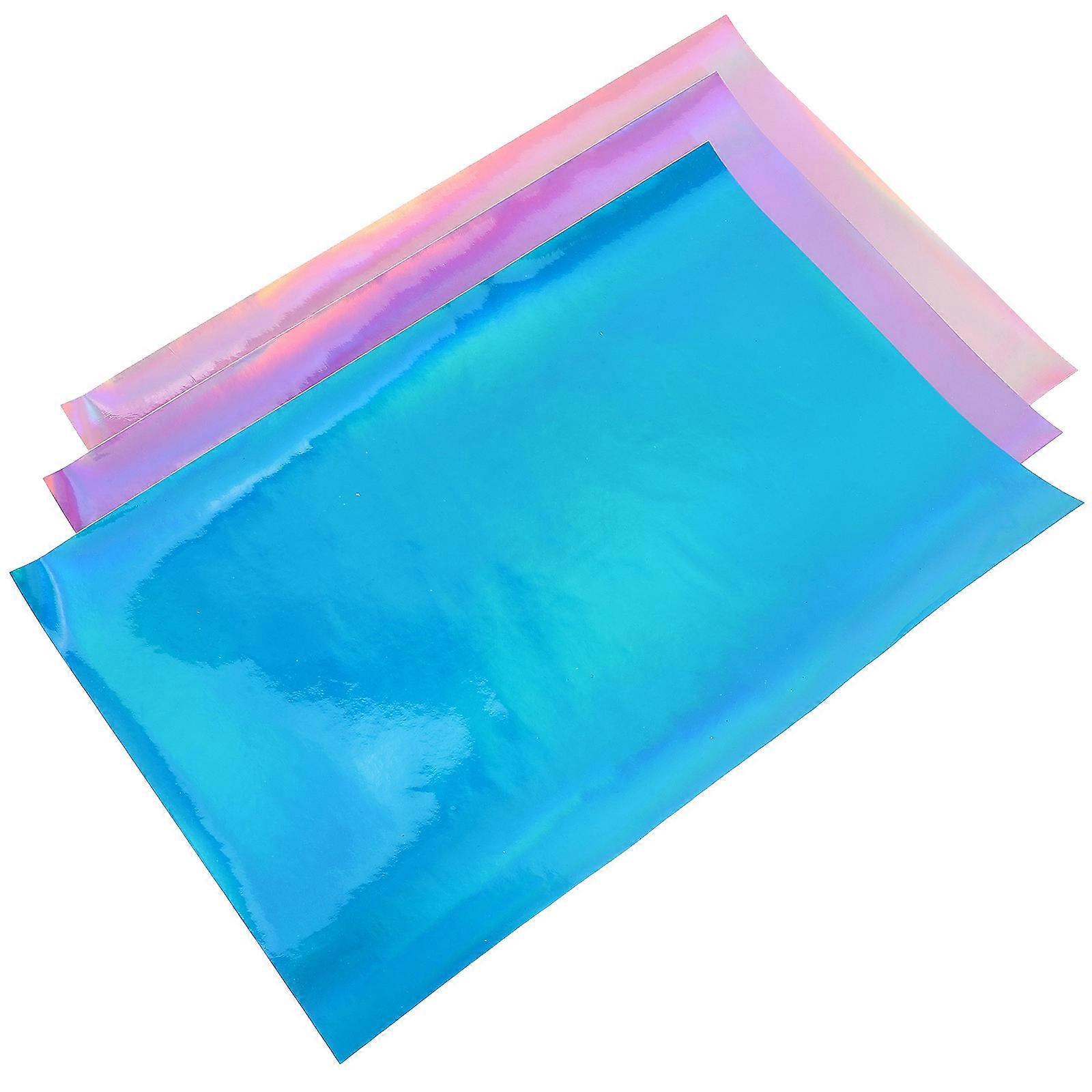 Faux Sheets In Assorted Color For Bag Making 3Set Designed For Craft Enthusiasts And DIY Projects