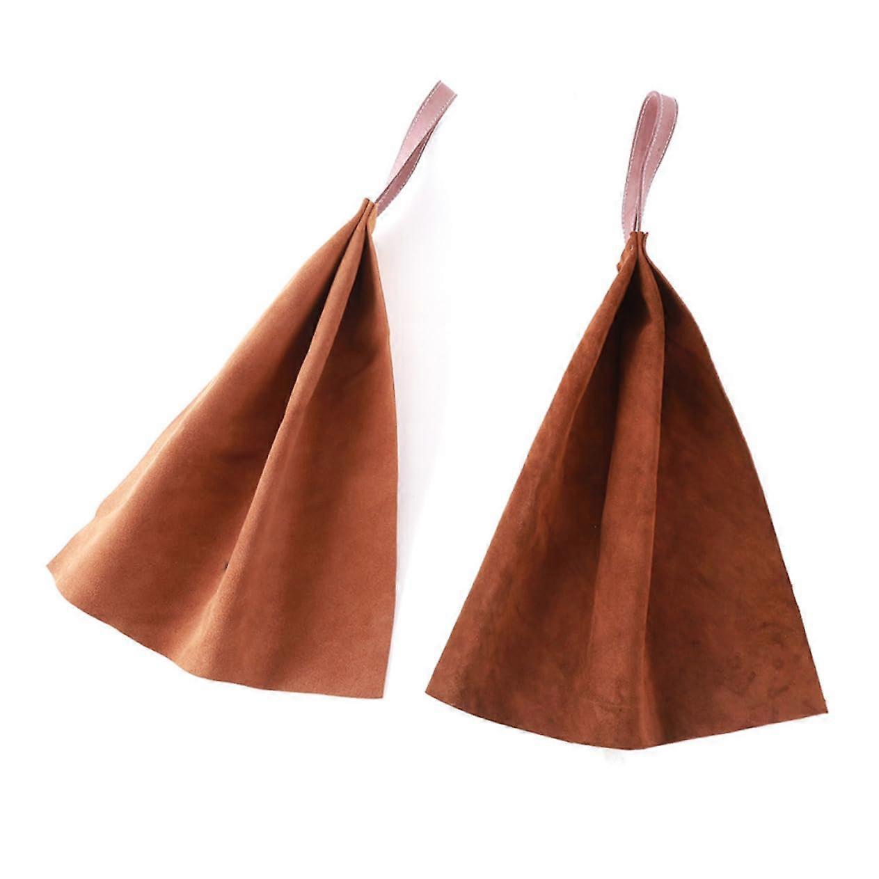 Thick Bullhide Leather Dog Chew Toy Interactive Training Toy for Dogs Random Color Home Use