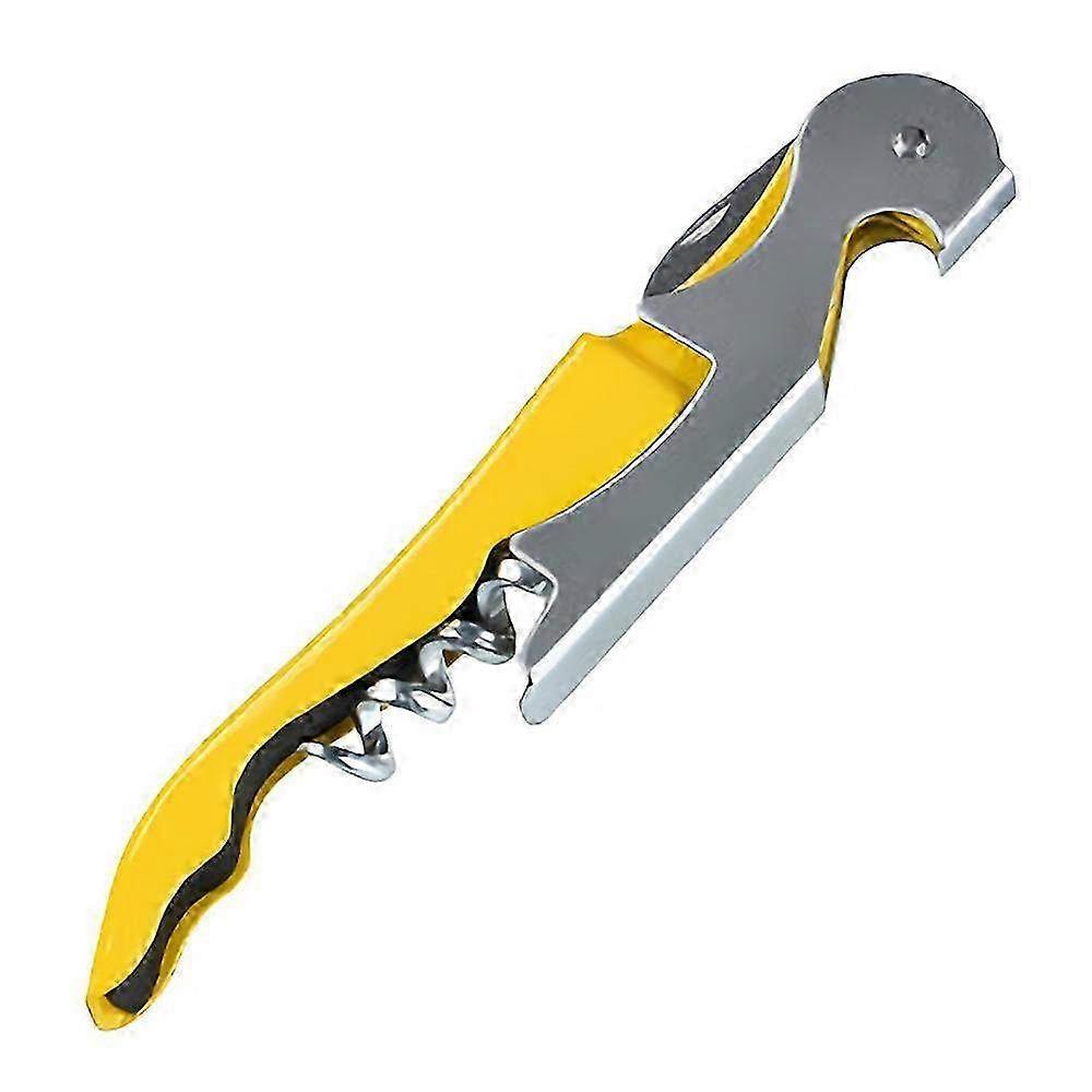 Multifunctional Folding Wine Opener & Bottle Opener - Portable Stainless Steel Hippocampus Design for Easy Wine Access