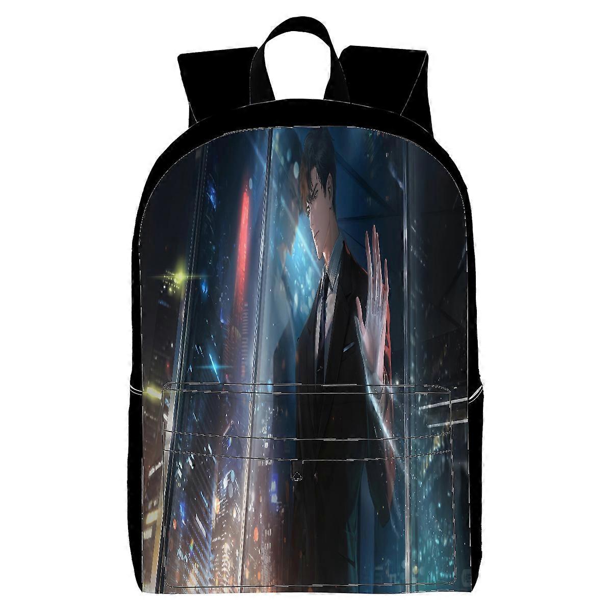 Travel Laptop Backpack, Fits 15.6 Inch Notebook, with Multiple Organizational Compartments for Teen Student Business Work R3721