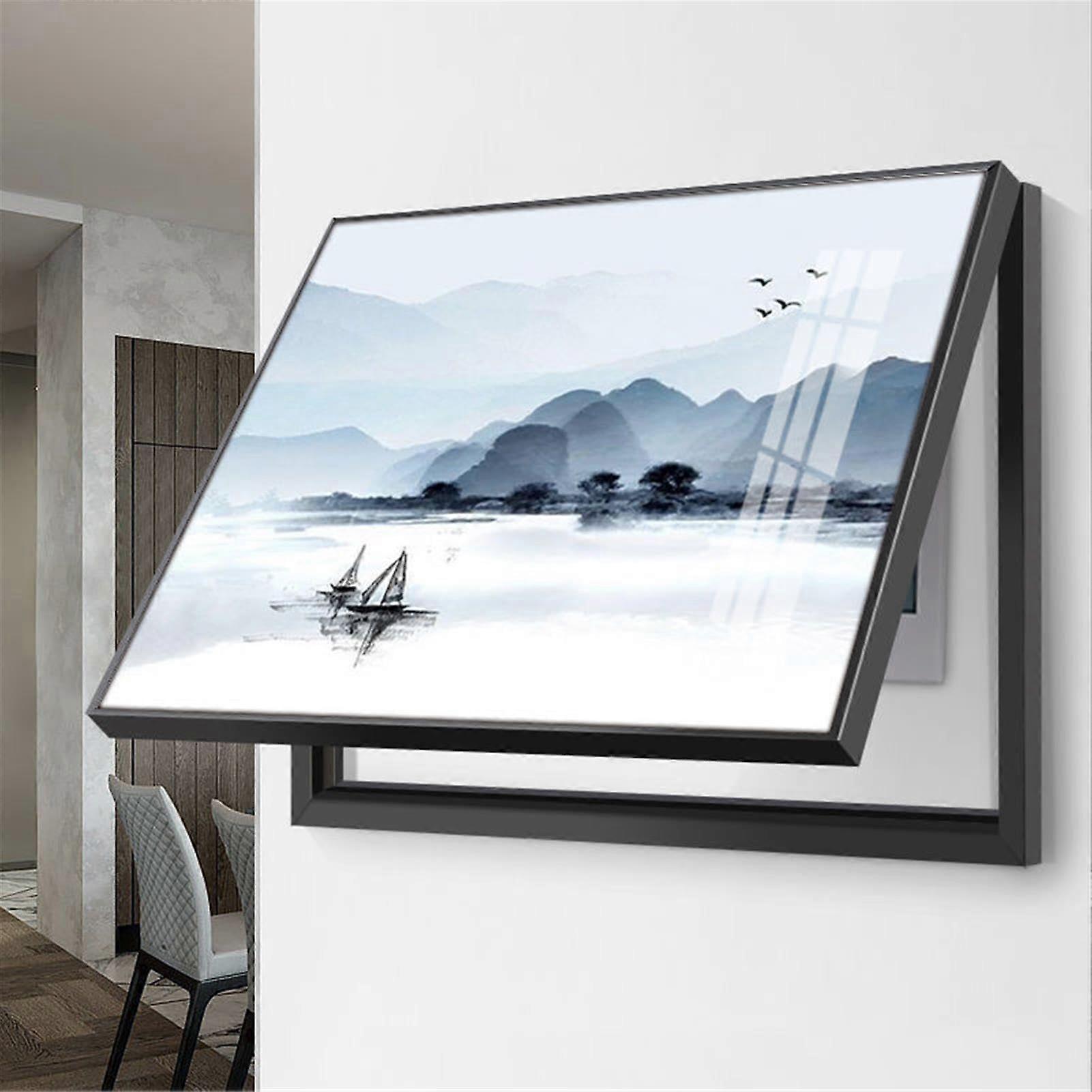 Genérico Meter Box Cover 011.40 x 30 cm, Decorative Control Box Cover for Fuse Boxes and Wall Mounting, Electricity Meter Decor