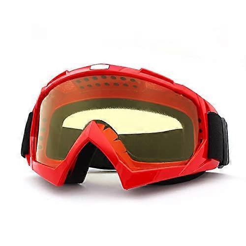 Motocross Goggles Off-Road, Anti-Fog, Adjustable Strap, Durable Frame for Motorcycle (Color: 321 A21)