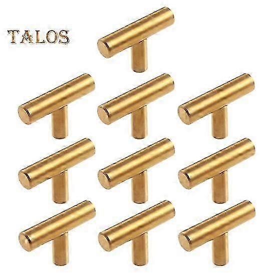 2/3/5/10Pcs Cabinet Knobs Drawer Handles Polished Surface T-Shaped Design Easy to Install Drawer Pulls Hardware