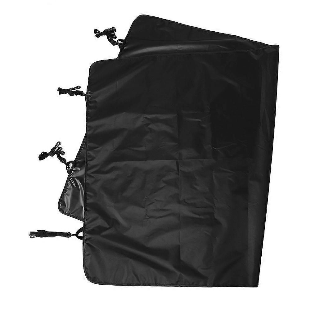 RV Rear Trunk Sunshade, Durable Oxford Cloth Cover for Small Campers, Easy Setup, Reliable Rain Protection, Versatile Canopy for Outdoor Travel &
