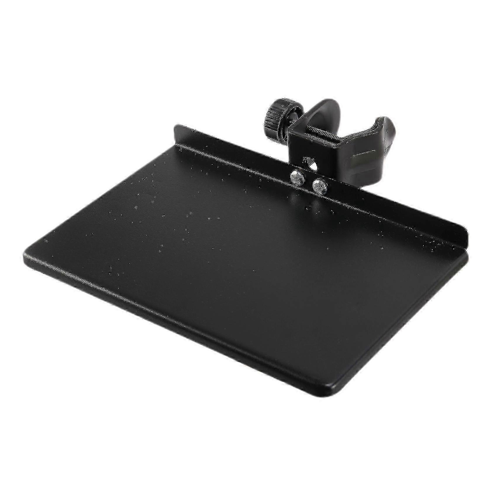 Universeller Mikrofonständer Clamp-On Tray Metallmaterial mit Montageklemme --