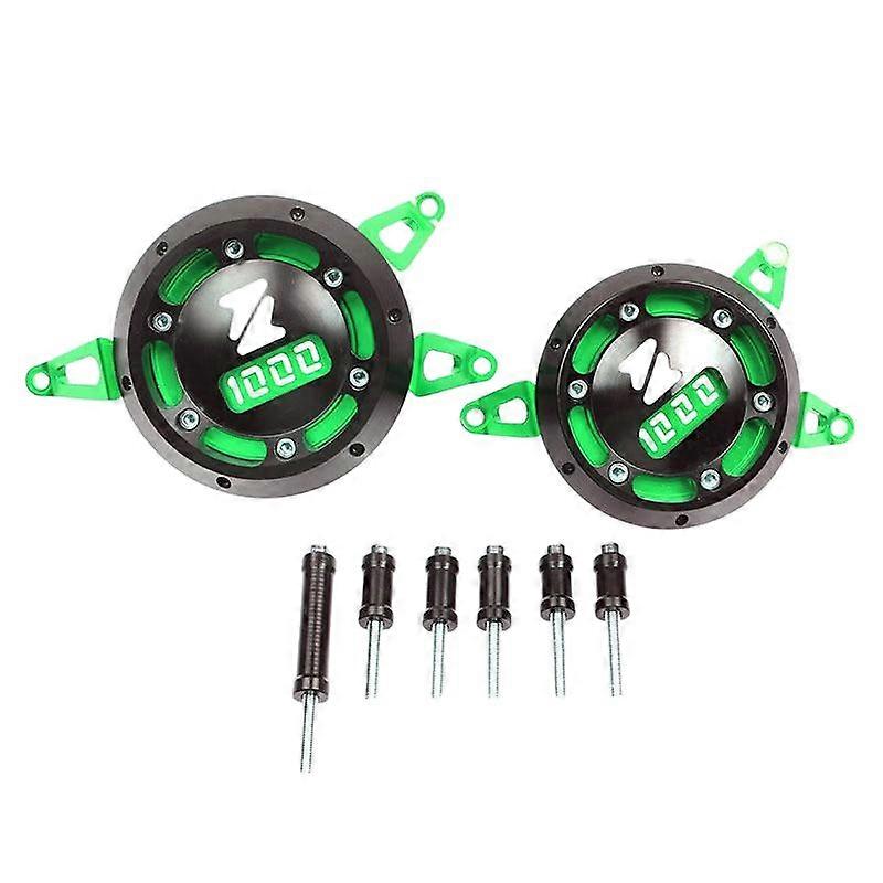 Engine crash blocks, suitable for Kawasaki Z/ZSX models from 2010 - 2017, protecting the engine and being both beautiful and practical