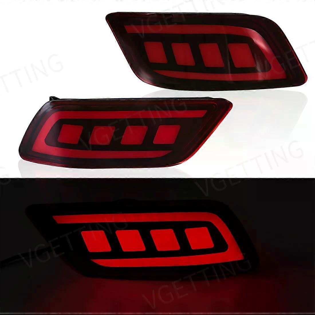 Applicable For Subaru Forester 2019 2020 2021 2022 2023 Car LED Rear Bumper Reflector Light Tail Sequential Auto Turn Signal Brake Lamp 12V