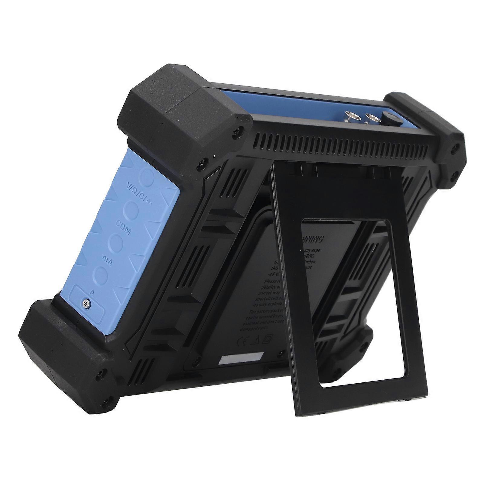 110MHz 2 Channel Digital Touch Screen Oscilloscope 7in TFT LCD