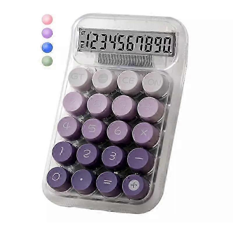 desktop calculator for school gradient style office use