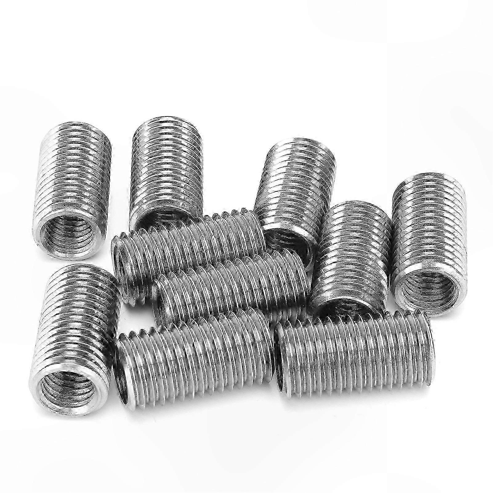 10 Pieces Thread Reducer Sleeve Nut Set M12 to M16 Adapter