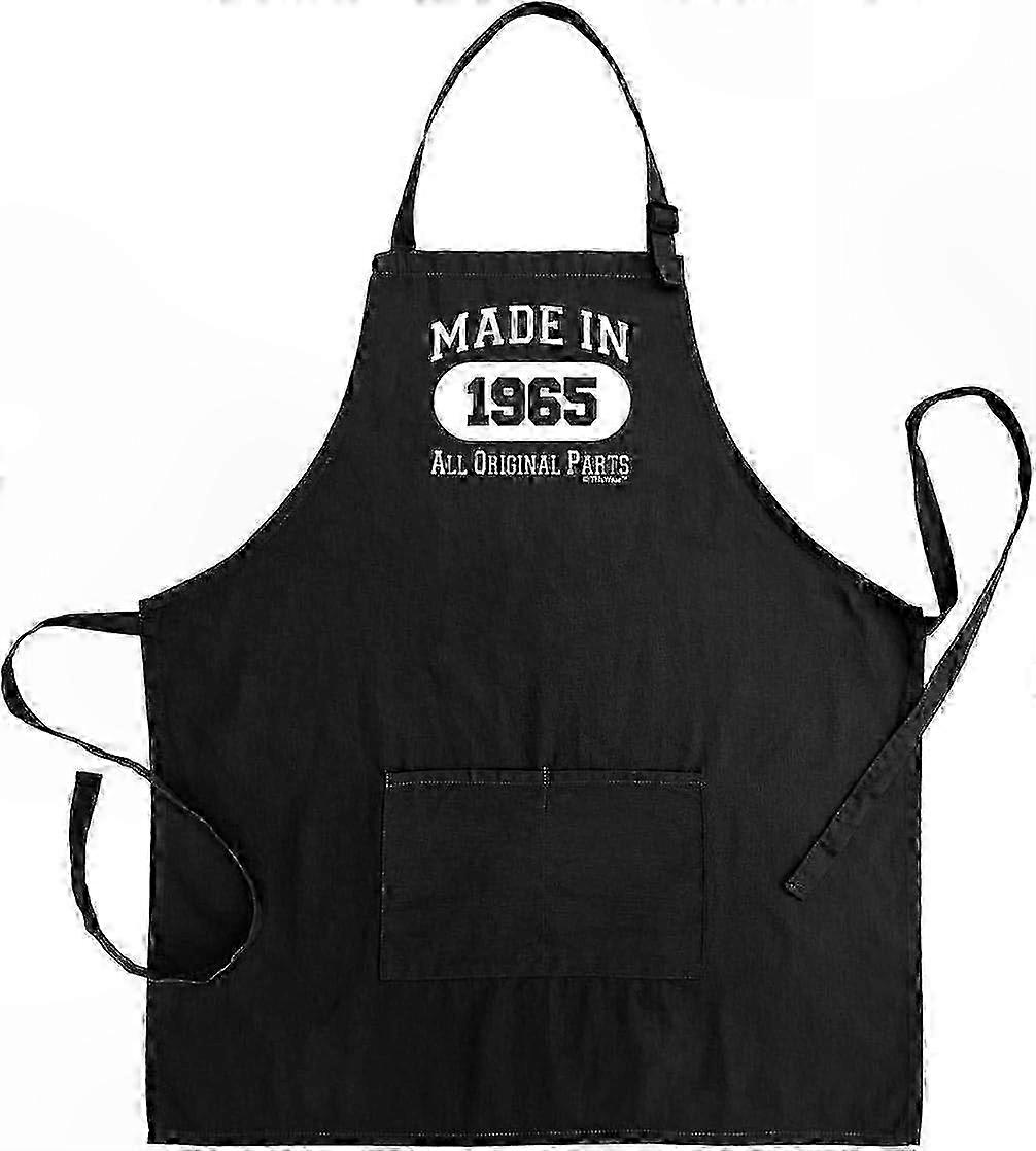 Milestone Birthday Apron with Pocket for Kitchen Use