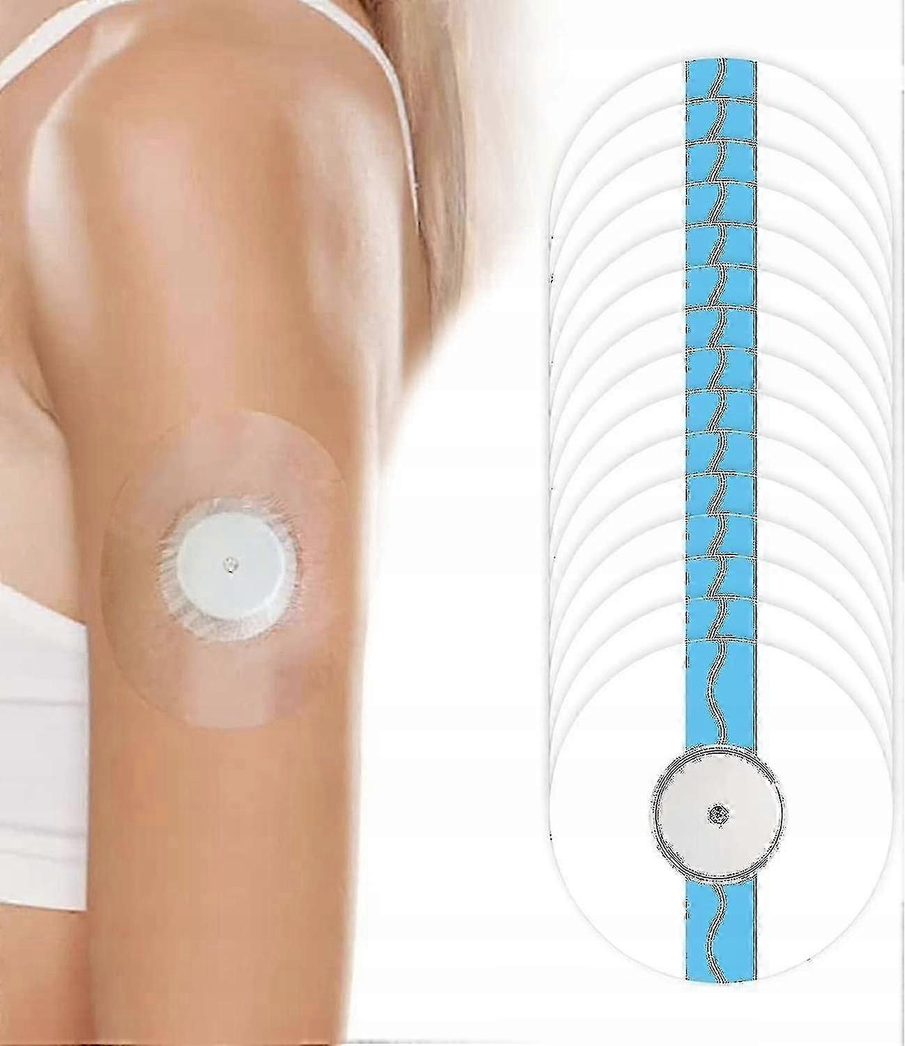 Freestyle Libre 3 Sensor with 45 Pieces Clear Patches Compatible with Libre 2 Technology for Glucose Monitoring