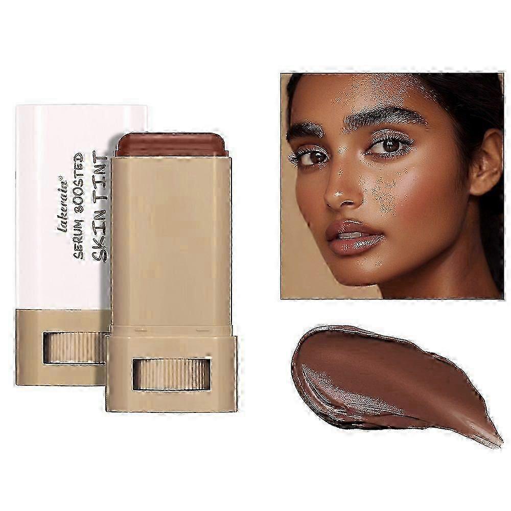 Beauty Balm Serum Boosted Skin Tint Hydrating Tinted Moisturizer, Lightweight Solid Tinted Foundation Stick for Flawless, Sheer to Medium Coverage