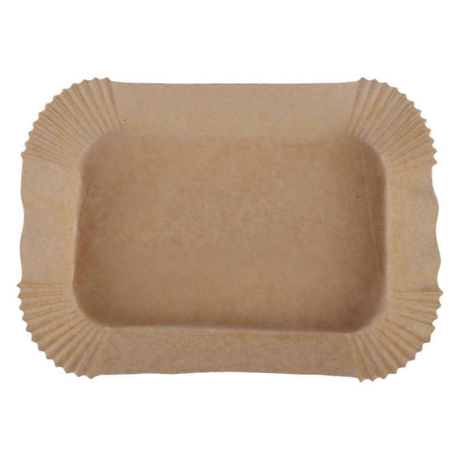 50Pcs Rectangle Disposable Airfryer Baking Paper Liner