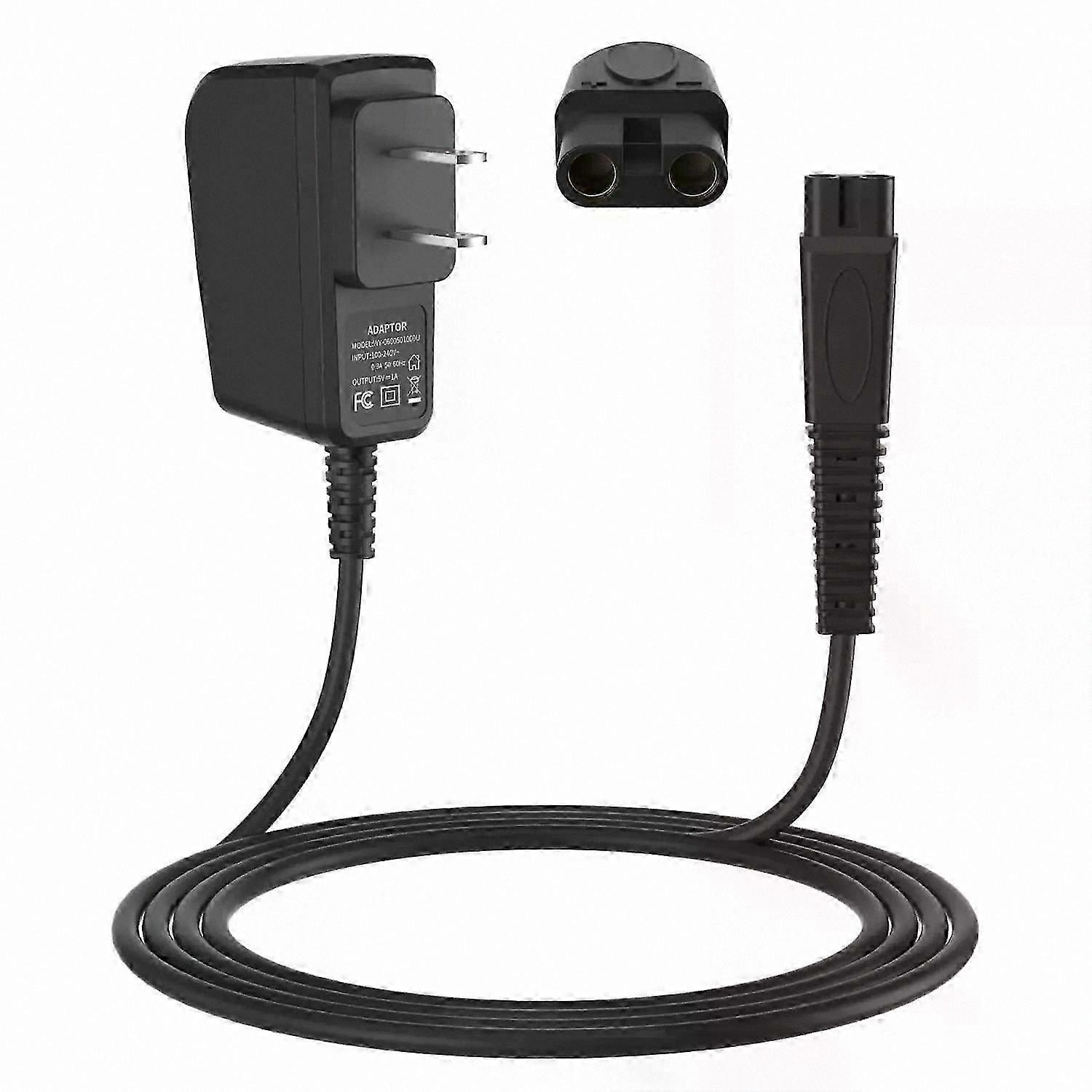 Replacement Power Adapter 5V 1A for Foil Shaver Charger Cord Compatible with Model TS-1 TS-2 17150 17165 Clippers