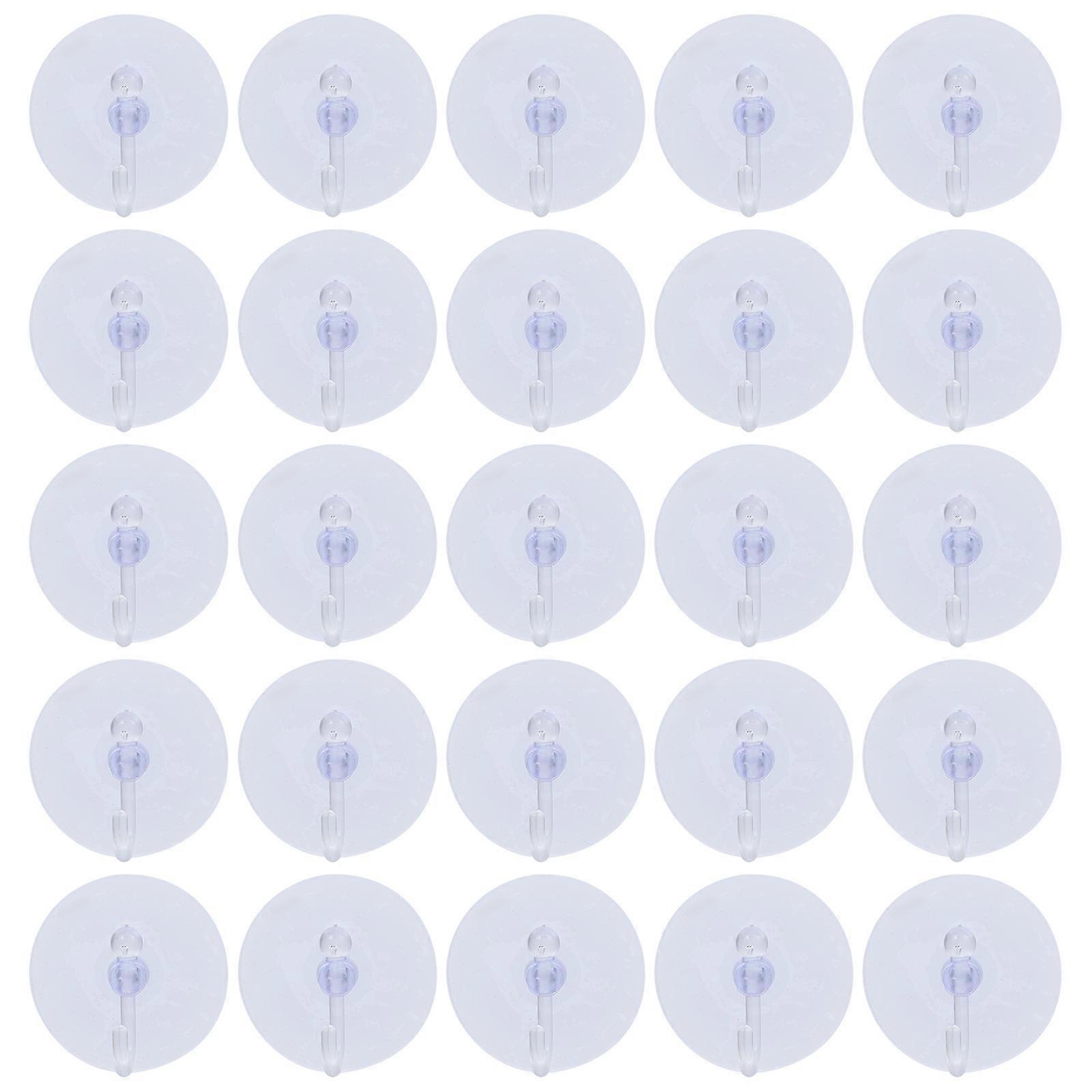 Clear Suction Cup Hooks for Storage 160Pcs Transparent Suction Hooks
