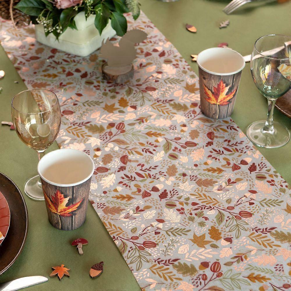 Autumn Leaves Table Runner 2.5m