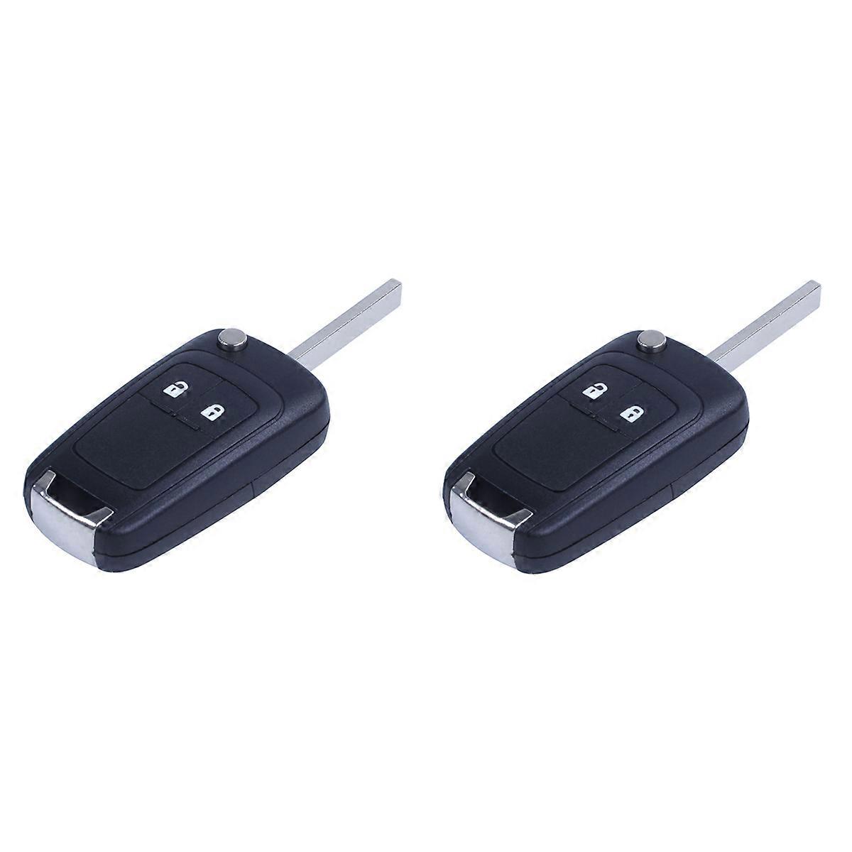 2X Foldable Shell 2 Buttons for Remote Key